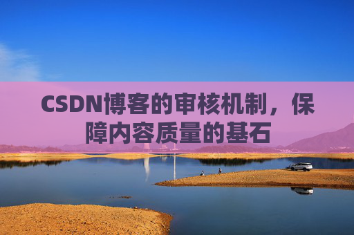 CSDN博客的审核机制,保障内容质量的基石